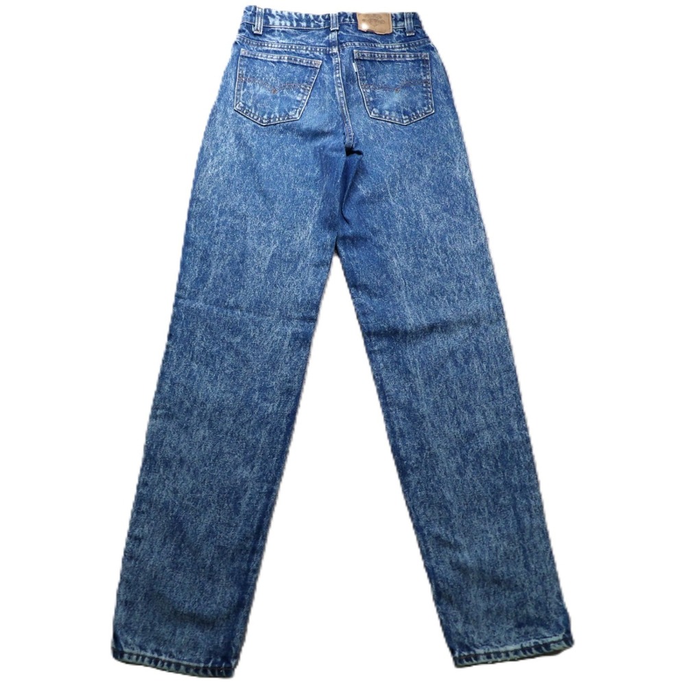 VTG 80s Levi's SilverTab Student Women W29 L32 USA Acid Wash Taper Jeans Skater